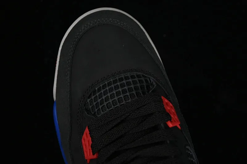 All categories Air Jordan Jordan series basketball shoes Air Jordan 4 Air Jordan 4 Retro "Lase" AJ4 Joe 4 black gray blue color FV5029-003